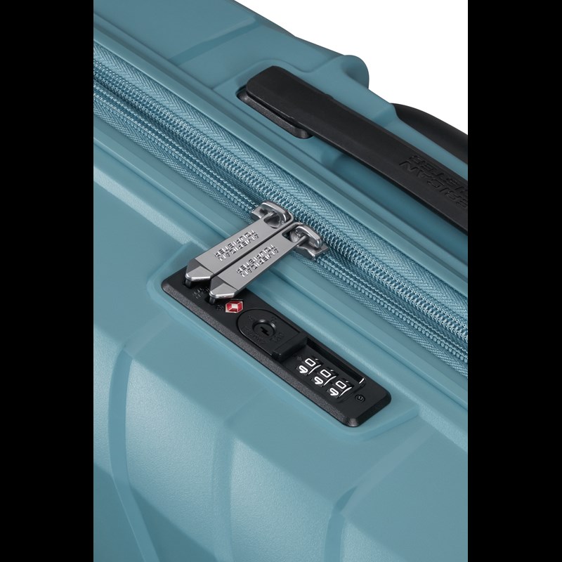 American Tourister Kuffert Flytwist Blå 67 Cm 8