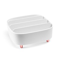 Gillian Jones Bord-organizer med 4 rum Hvid 1