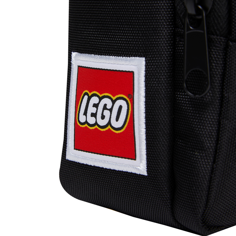 LEGO Bags Crossbody Brick 1x1 Svart/Röd 5