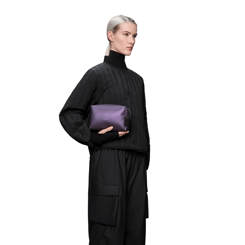 Rains Necessär Wash Bag S Lila 4