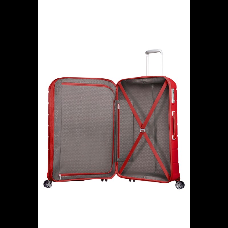 Samsonite Kuffert Flux Rød/rød 68 Cm 3