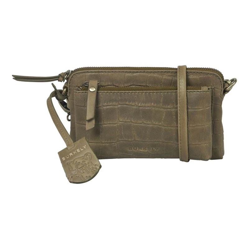 Burkely Crossbody Croco Cassy  Grøn 1
