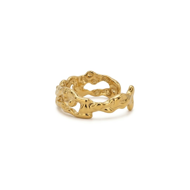 Winther Studio Ring Mocca Guld 3