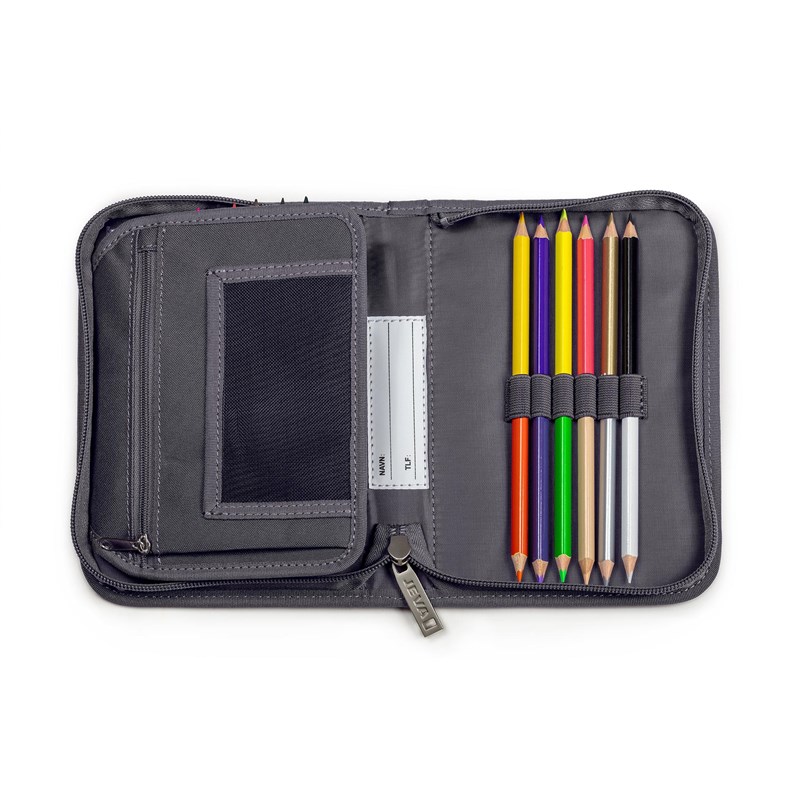 JEVA Penalhus Onezip Football Grøn/sort 2