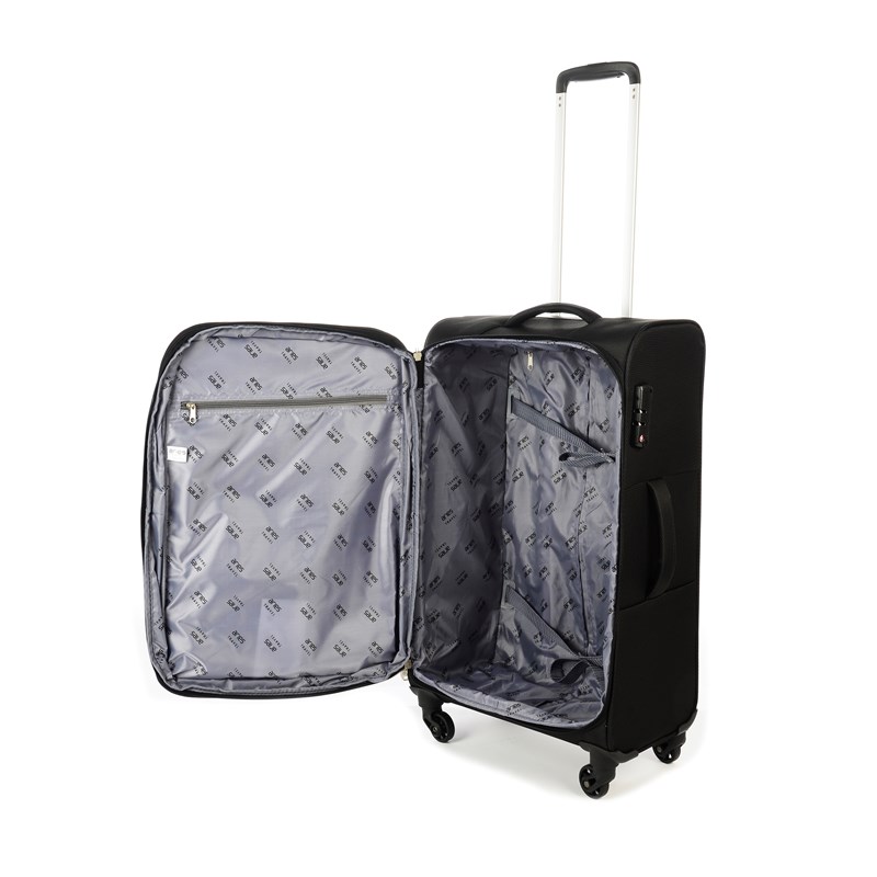 Aries Travel Kuffert Biarritz Sort 65 Cm 3