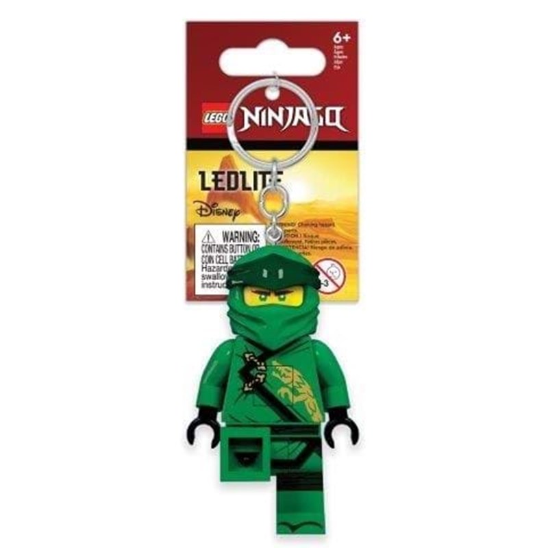 LEGO Bags Nyckelring med LED Legacy L Grön 1