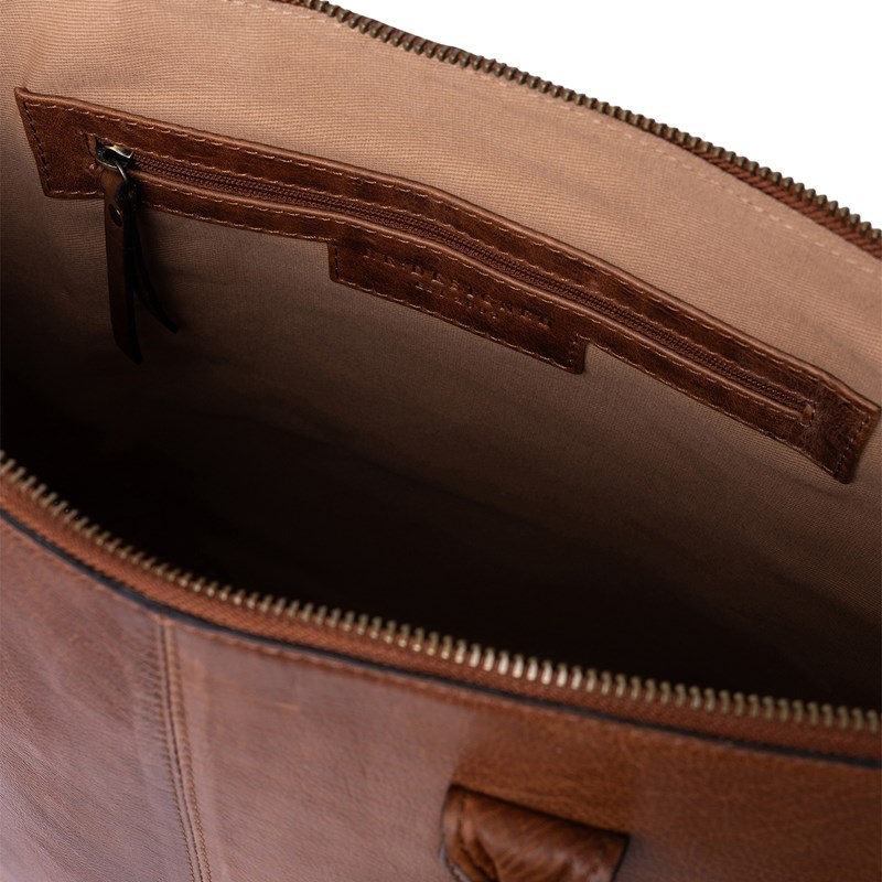 RE:DESIGNED Skuldertaske Silje Big Brun 6