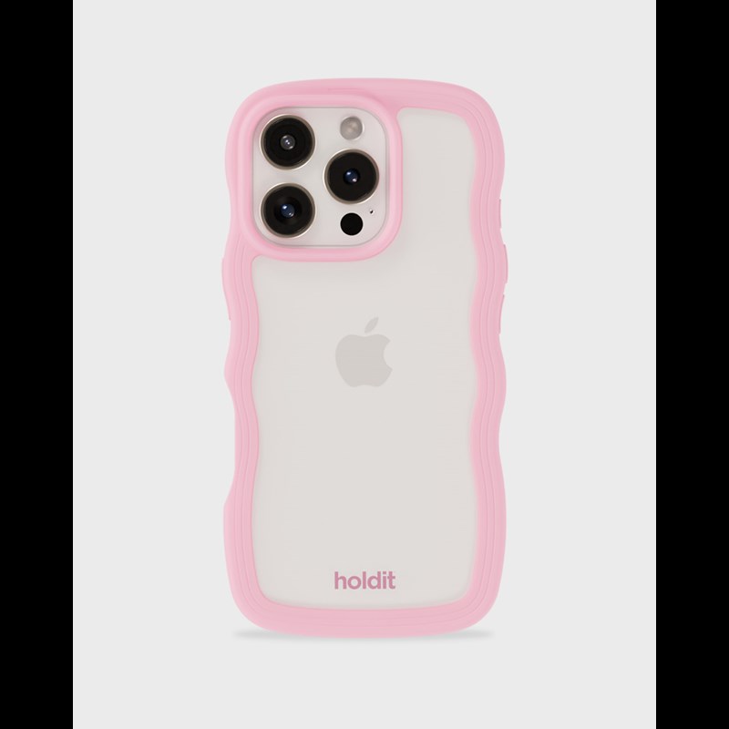 Holdit Mobilfodral Wavy Rosa Iphone 16 Pro Max 1