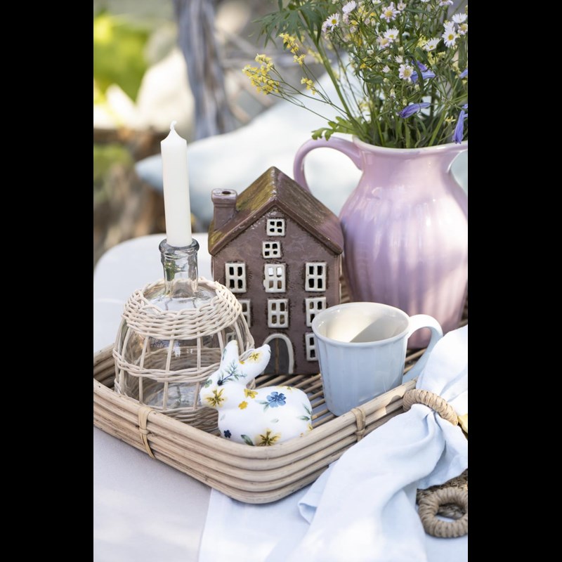 Ib Laursen Ljusstake Hus Nyhavn Brun/beige 2
