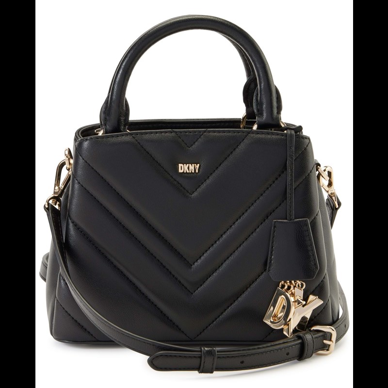 DKNY Håndtaske Paige  Sort/Guld 1
