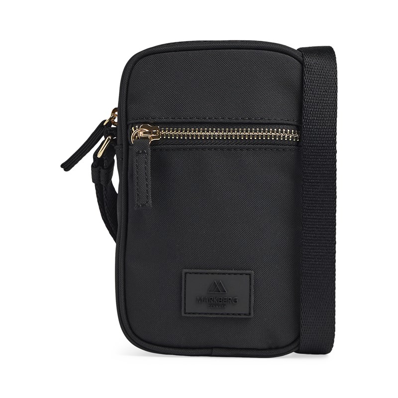 MARKBERG Crossbody State Mini Sort/Guld 1