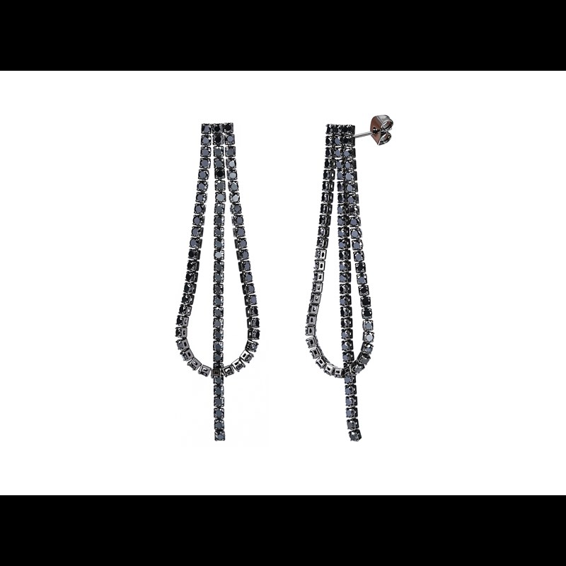 Conmé Örhänge London Svart 3