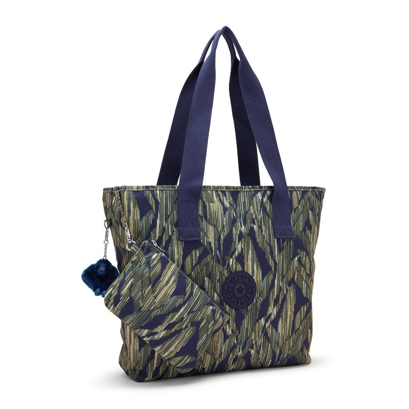 Kipling Tote Anina Blå/Grøn 4