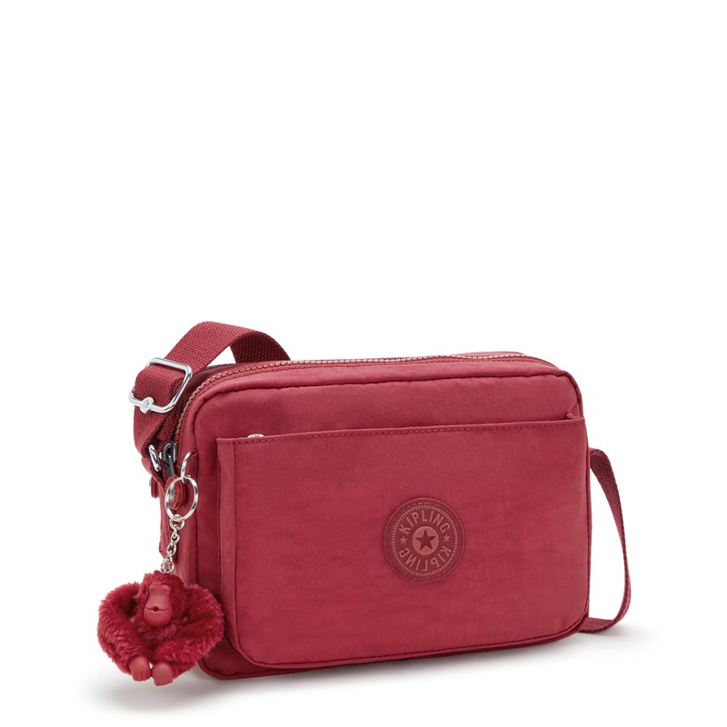 Kipling Crossbody Abanu M Röd 5