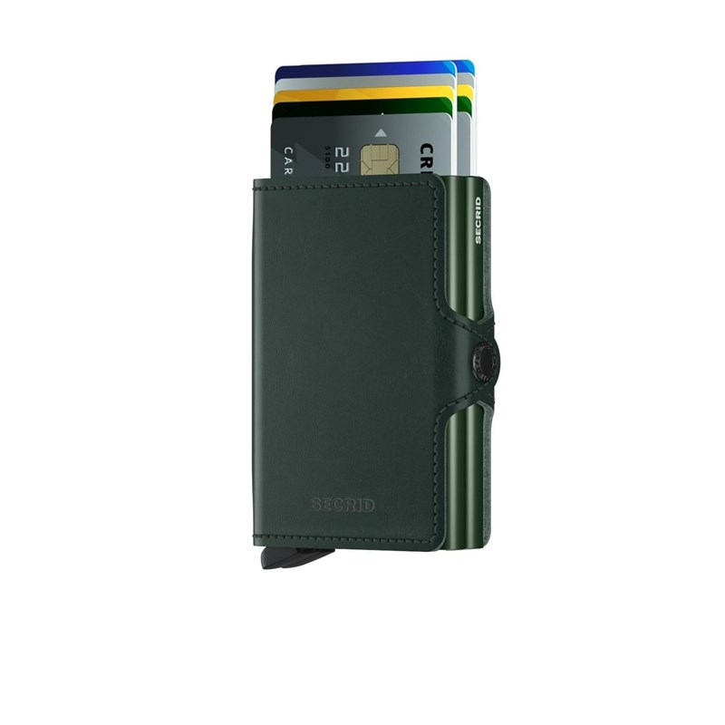 Secrid Kortholder Twinwallet M. Grøn 2