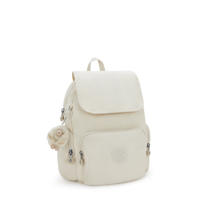 Kipling Ryggsäck City Zip S Beige 4