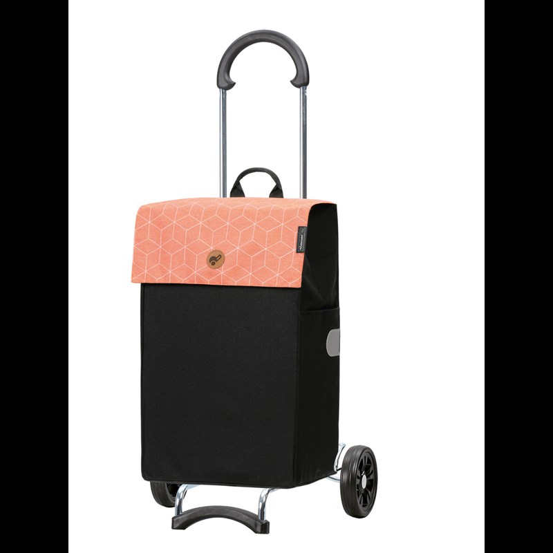 Andersen Indkøbsvog Scala shopper Vide Sort/Orange