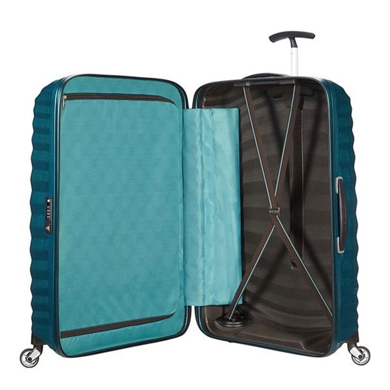 Samsonite Resväska Lite Shock Blågrå 75 Cm 3