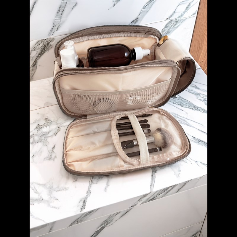 Aura Toilettaske Alcudia Beige 11