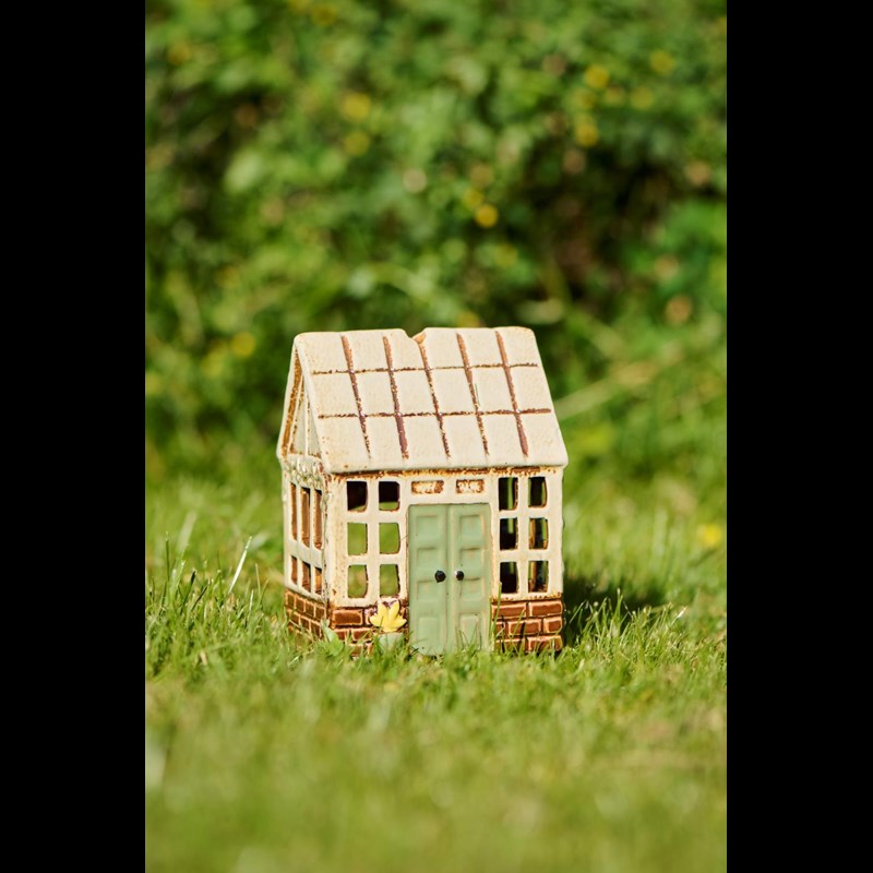 Ib Laursen Ljusstake Hus Orangeri Brun/beige 3