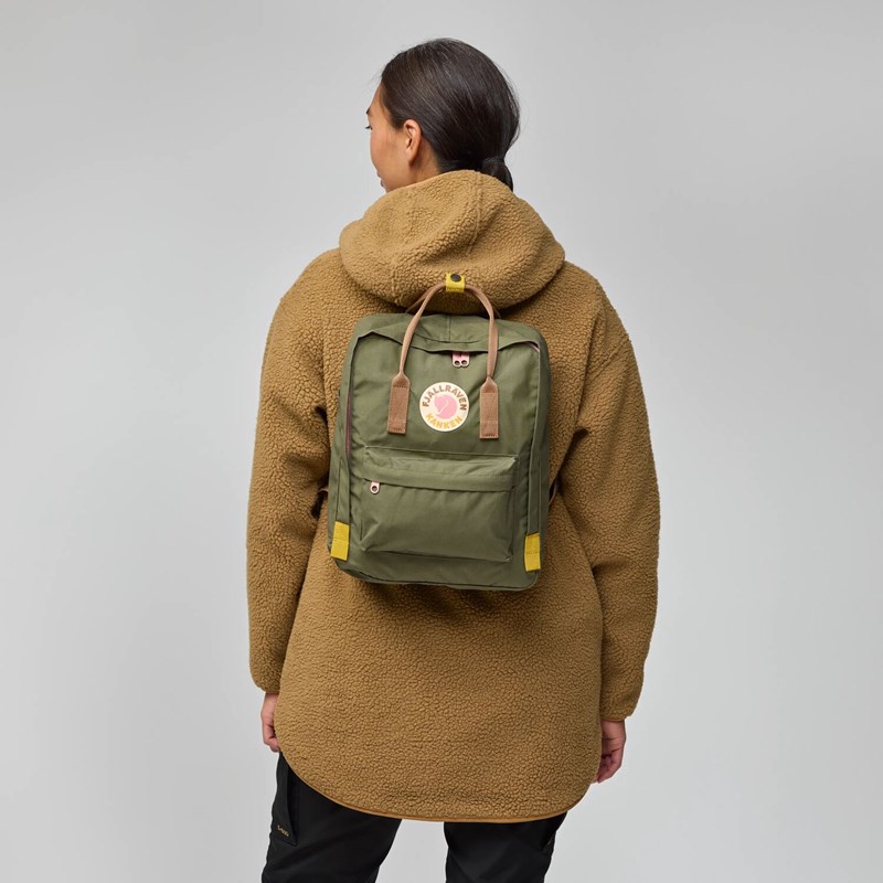 Fjällräven Ryggsäck Kånken Koncept Brun/grön 3
