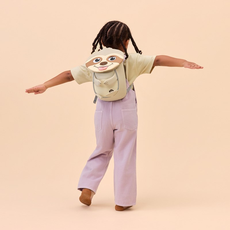 Affenzahn Børnerygsæk Small Friend Sloth Sand/brun 2