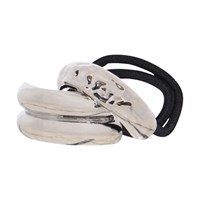 PITAYA Hårsnodd  Silvia 2-Pack  Silver