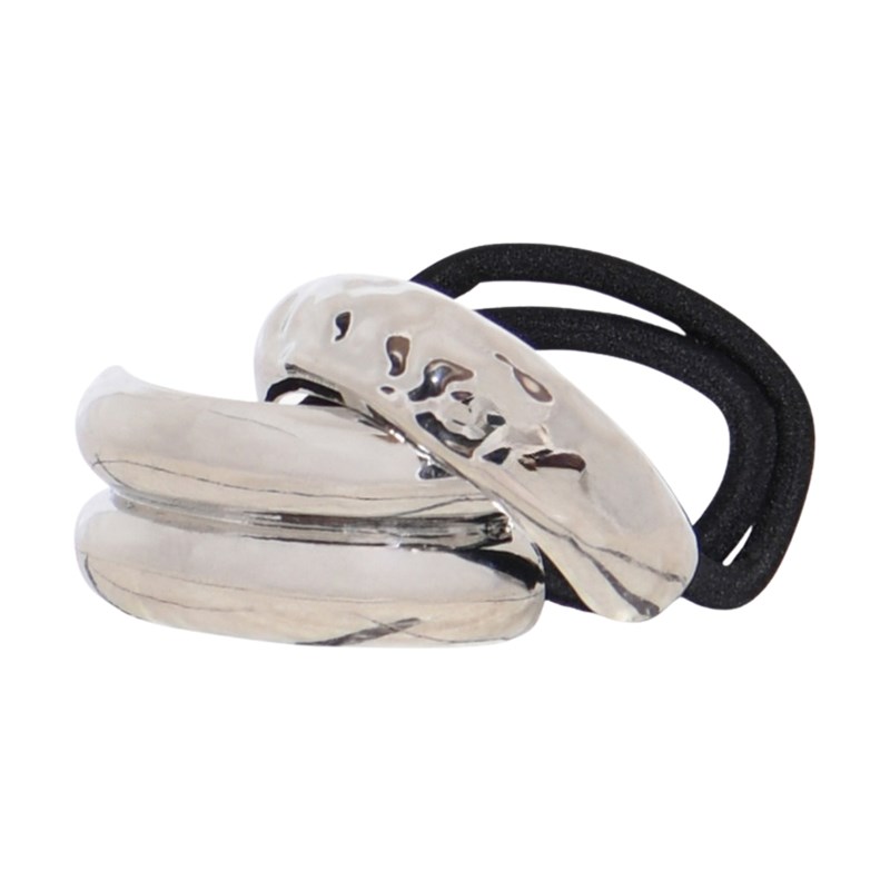 PITAYA Hårelastik Silvia 2-Pack  Sølv