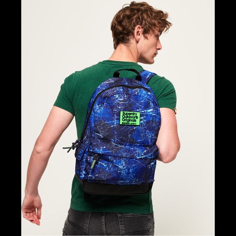 Superdry Rygsæk Montana Marble Blå 2