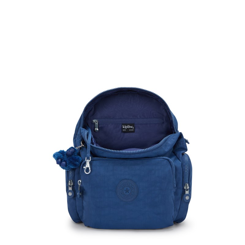 Kipling Ryggsäck City Zip S Blå/Blå 3