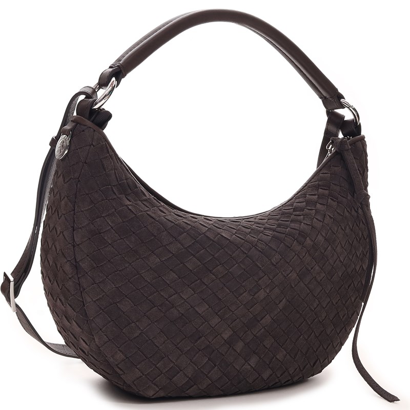 Adax Skuldertaske Marlin Flettet Ro Grå 2