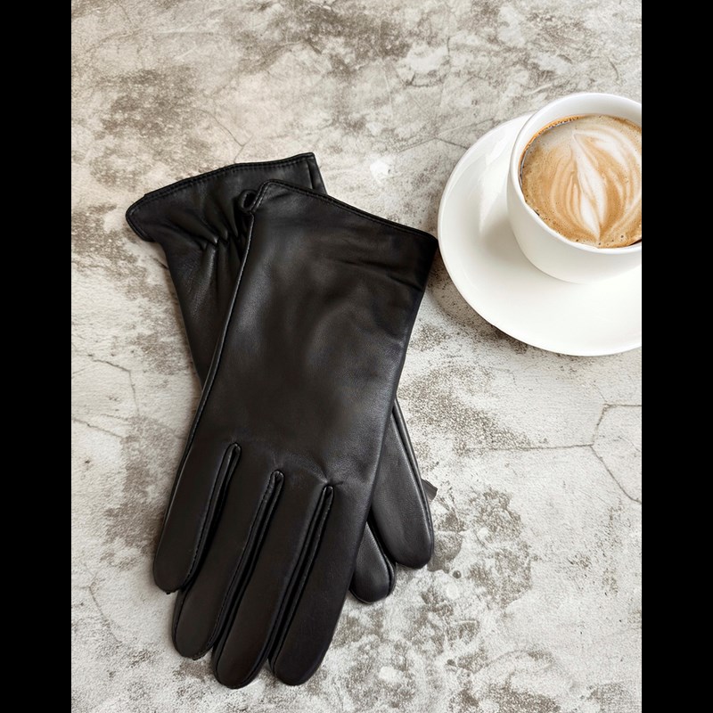 Aura Damhandske Mari Svart Str 7 2