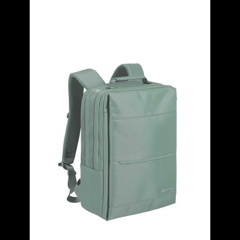 travelite WORKFLOOW backpack M, sage Grön/Taupe 15" 4