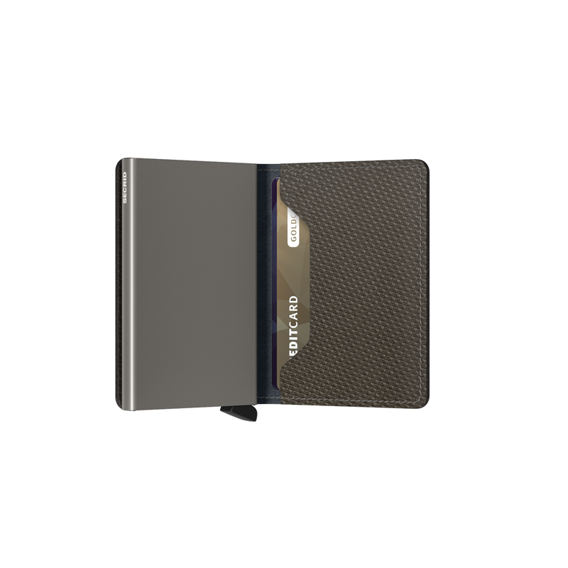 Secrid Slimwallet Grøn/sort 4