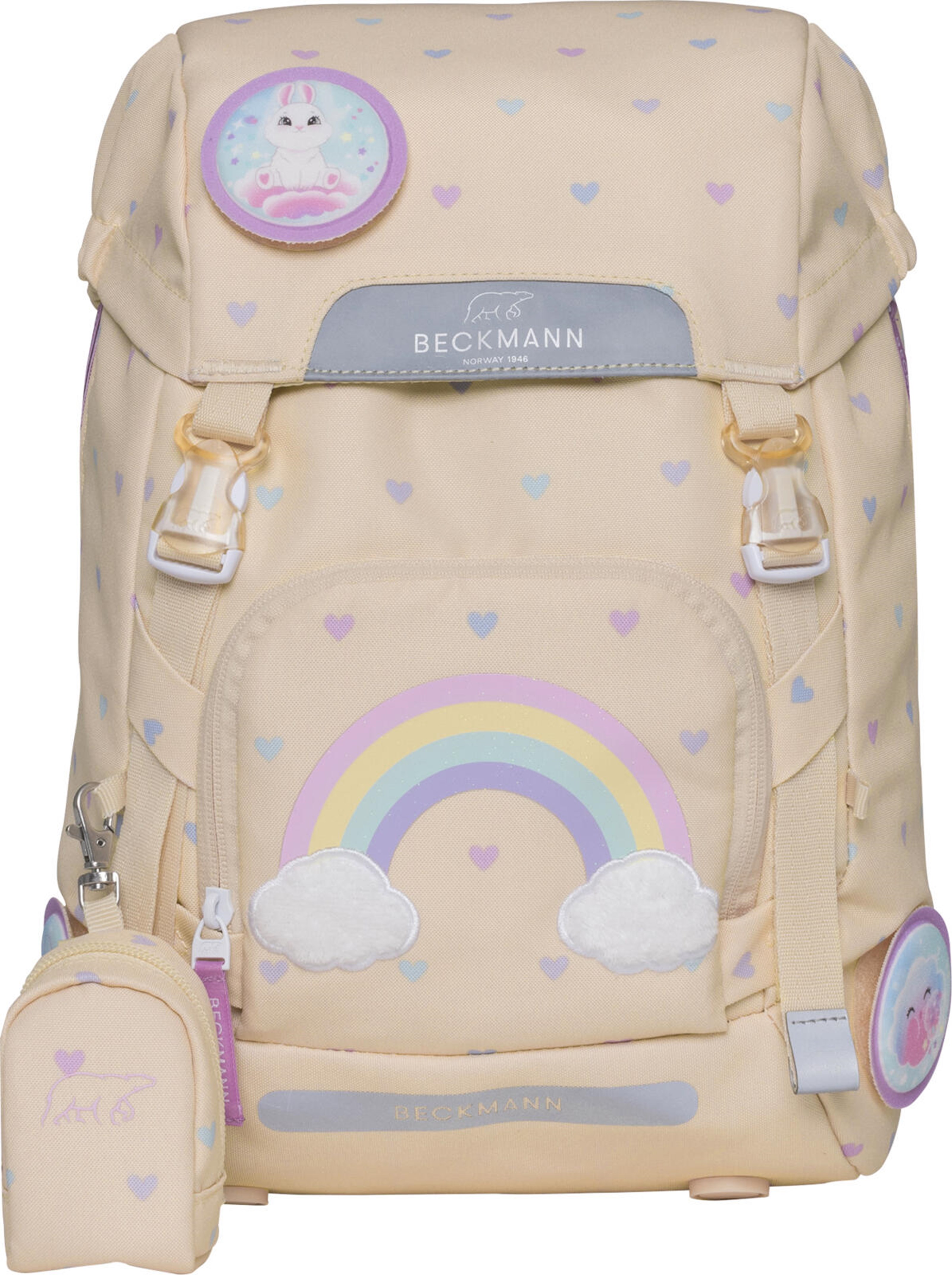 Beckmann Skoletaske Classic Yellow