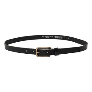 RE:DESIGNED Bælte Jeanne Slim Sort