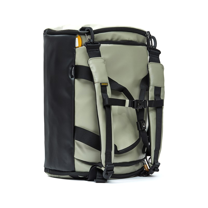 Mandarina Duck Reseväska Eco Coated Duffle Beige/grå 5