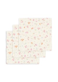 Konges Sløjd Tygblöja Muslin 3-pack Nonoka Vit 1