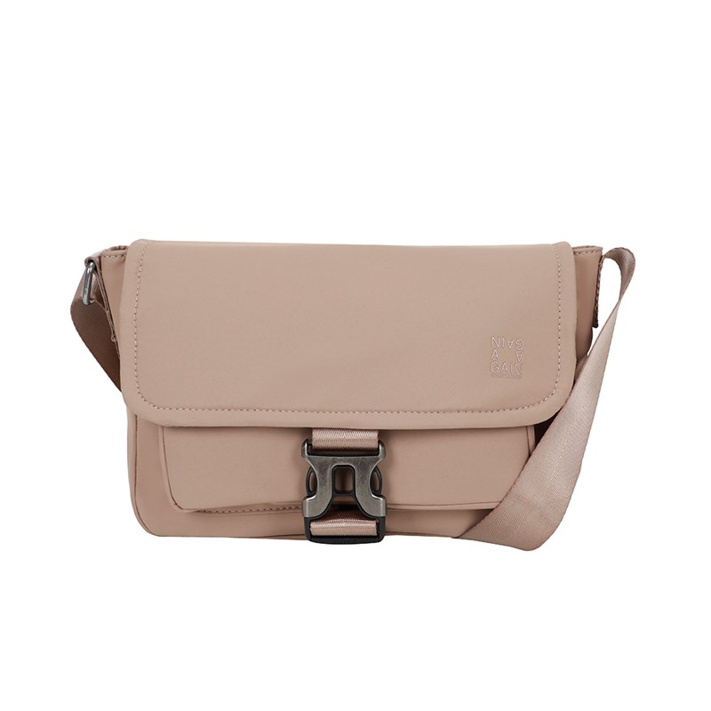 Again Skuldertaske Mussel  Taupe 1