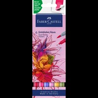 Faber-Castell Tuscher Dual Flower 6 st. Multi 1