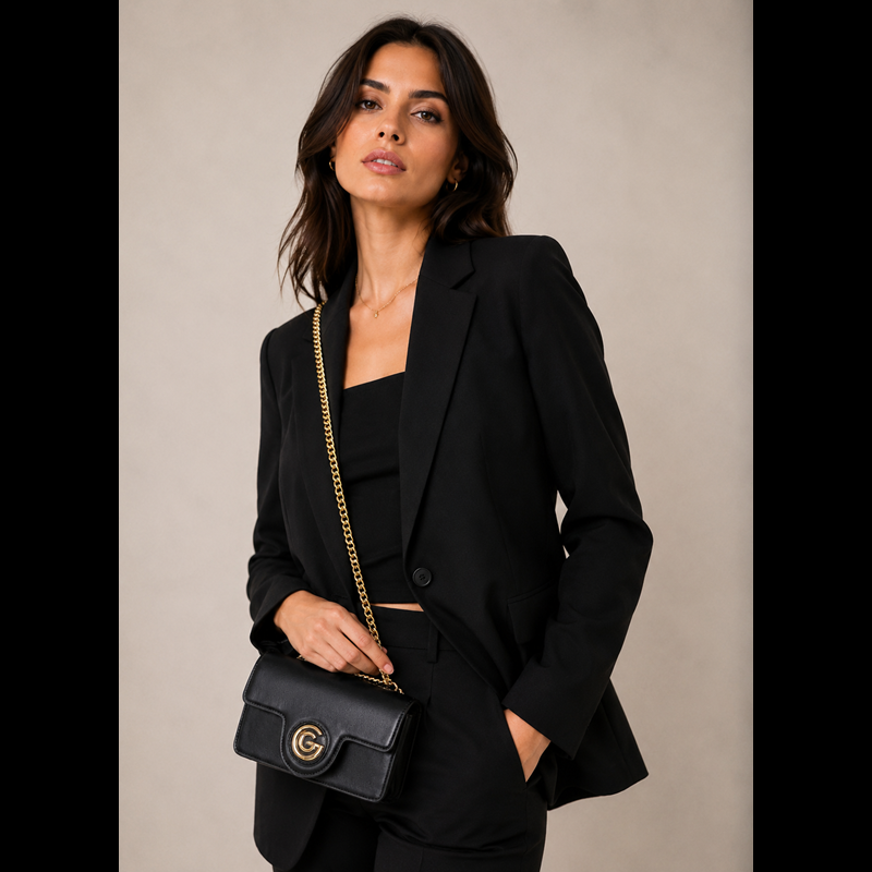 Gabriella G Firenze Crossbody Clarissa Sort 8