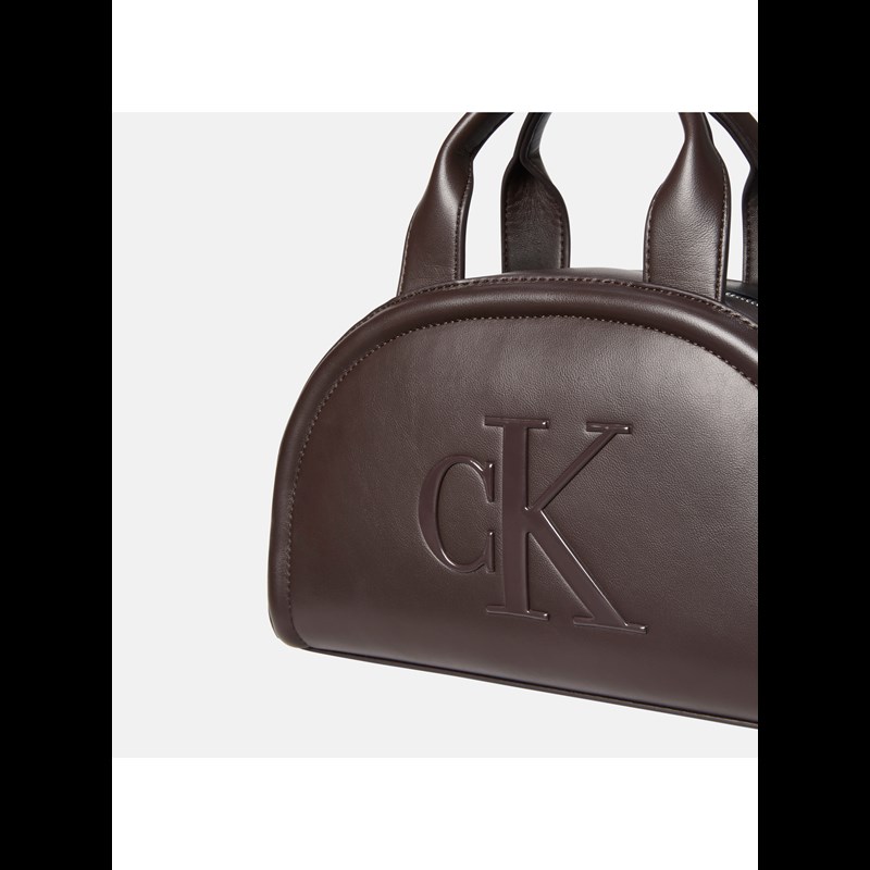 Calvin Klein Håndtaske Bold Dome Monogram Brun 4