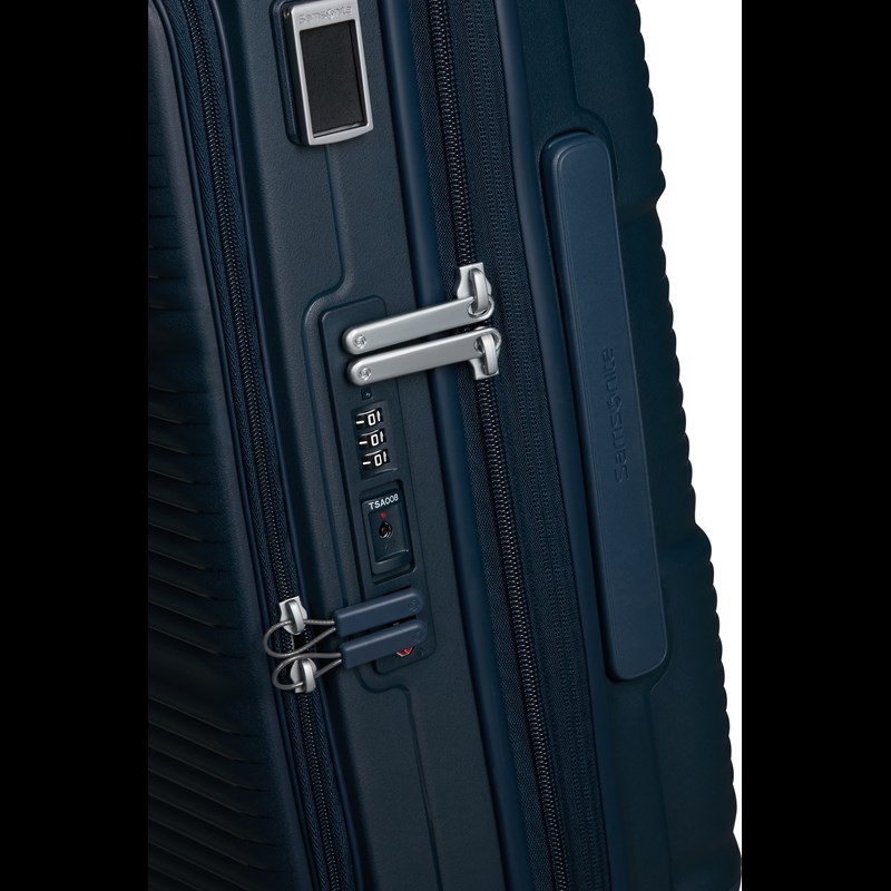 Samsonite Kuffert Paralux HS M. blå 55 Cm 9