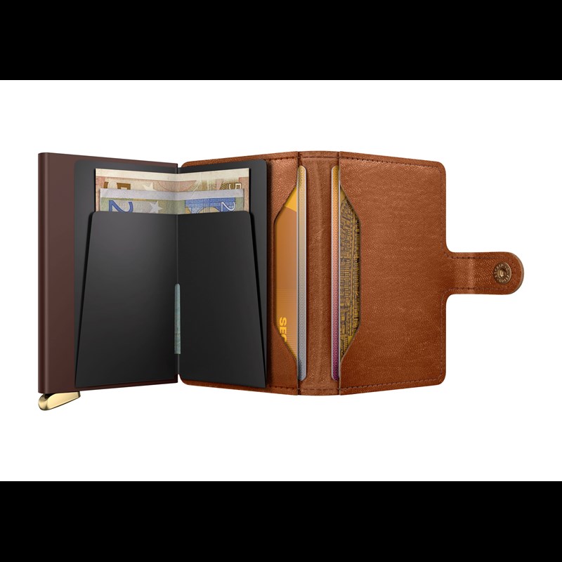 Secrid Miniwallet Emboss Lines Konjak 2