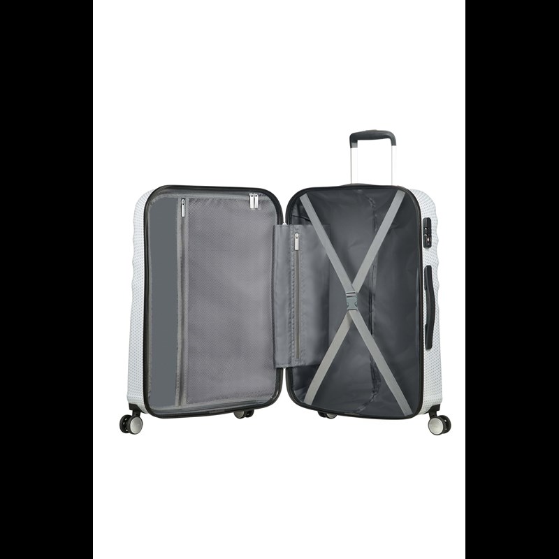 American Tourister Kuffert Wavebreaker Sølv 67 Cm 4