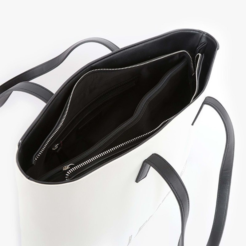 Valentino Bags Shopper Hvid/sort 3