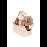 Konges Sløjd Bamsehund Maude Pink Check Rosa 1