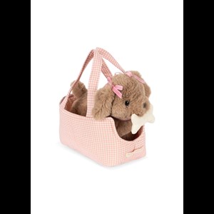 Konges Sløjd Bamsehund Maude Pink Check Rosa