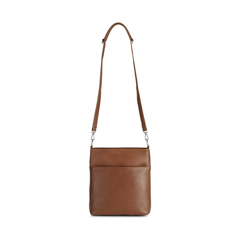 Aura Skuldertaske Toulouse Hobo  Cognac/brun 5