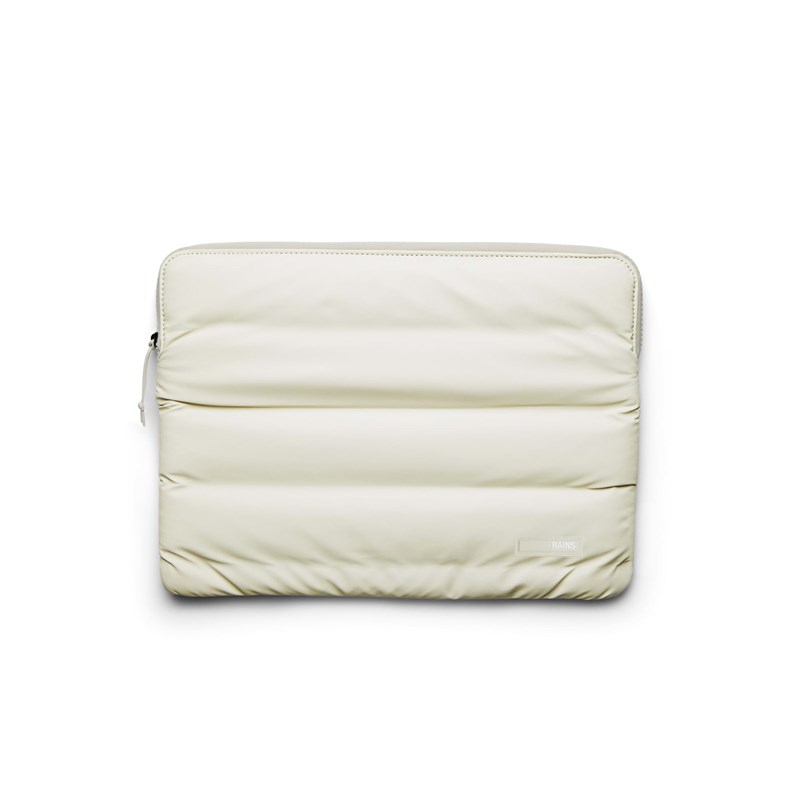 RAINS Computer sleeve quilted Creme 13" 1